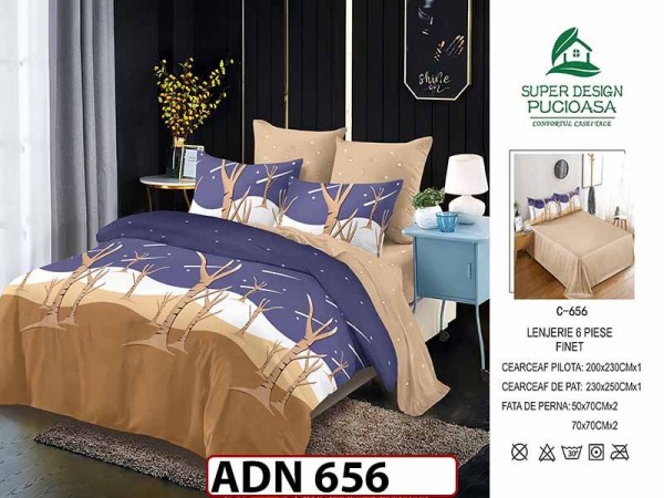 Lenjerie din finet 6 piese - ADN 656 Lenjerie din finet 6 piese - ADN 656