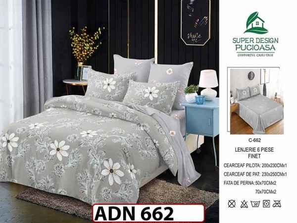 Lenjerie din finet 6 piese - ADN 662 Lenjerie din finet 6 piese - ADN 662