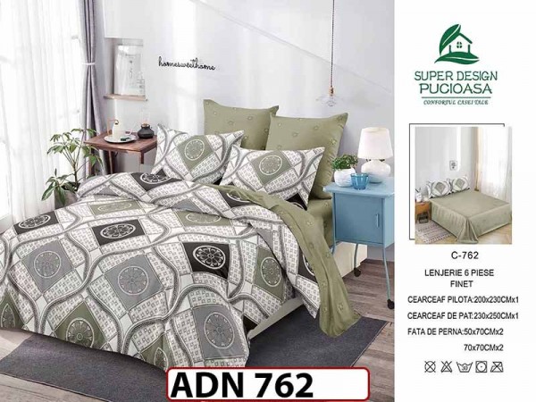 Lenjerie din finet 6 piese - ADN 762 Lenjerie din finet 6 piese - ADN 762
