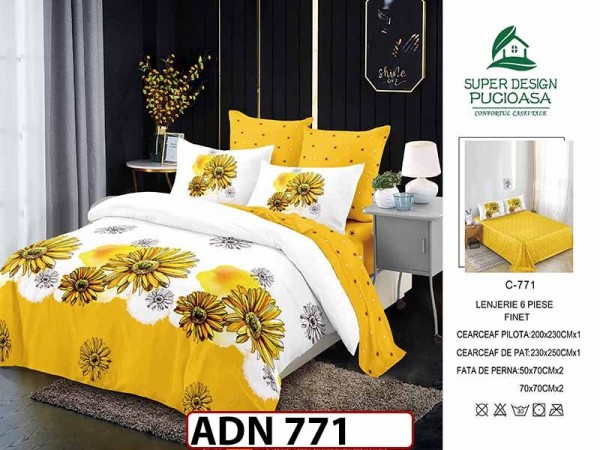 Lenjerie din finet 6 piese - ADN 771 Lenjerie din finet 6 piese - ADN 771