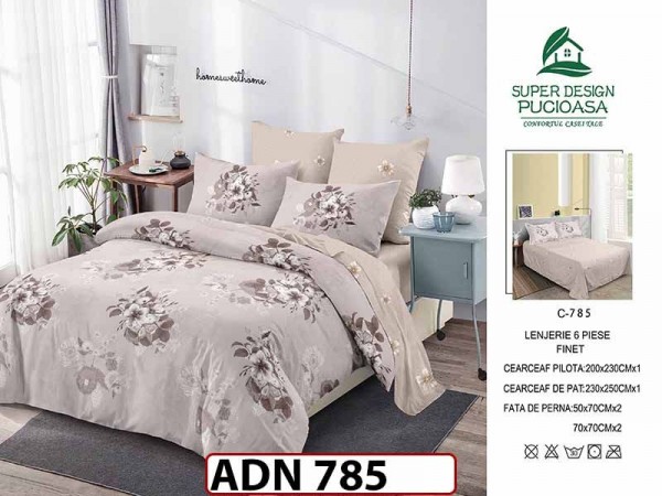 Lenjerie din finet 6 piese - ADN 785 Lenjerie din finet 6 piese - ADN 785