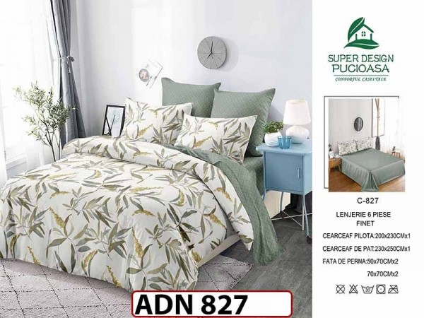 Lenjerie din finet 6 piese - ADN 827 Lenjerie din finet 6 piese - ADN 827