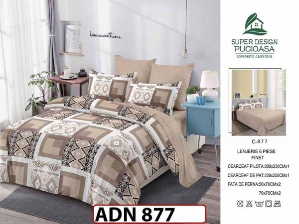 Lenjerie din finet 6 piese - ADN 877 Lenjerie din finet 6 piese - ADN 877