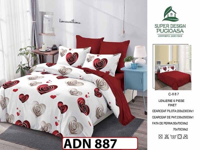 Lenjerie din finet  6 piese - ADN 887