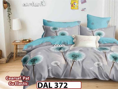 Lenjerie din finet cu 6 piese si cearceaf cu Elastic - DAL372 Lenjerie din finet cu 6 piese si cearceaf cu Elastic - DAL372