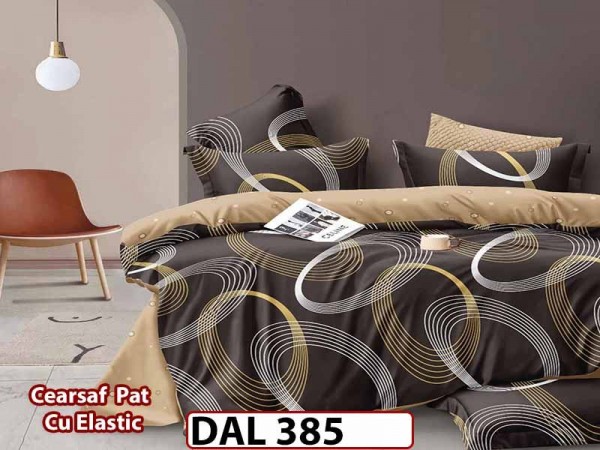 Lenjerie din finet cu 6 piese si cearceaf cu Elastic - DAL385 Lenjerie din finet cu 6 piese si cearceaf cu Elastic - DAL385