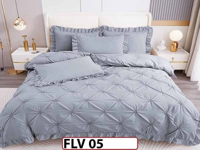 Lenjerie din Finet 4 piese cu pliuri - FLV05 Lenjerie din Finet 4 piese cu pliuri - FLV05