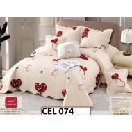 Cuvertura cu 5 piese din BUMBAC 100% - CEL074