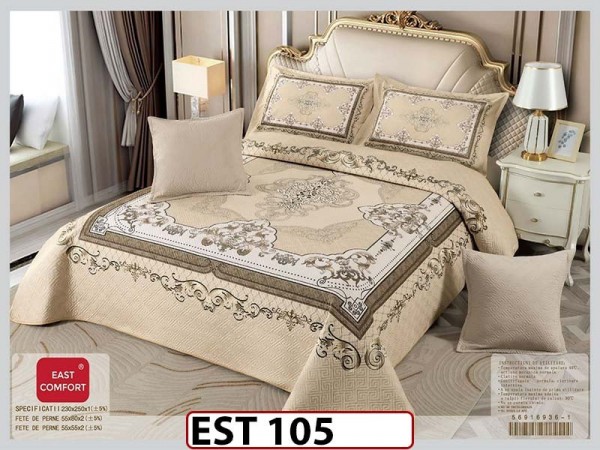 Cuvertura cu 5 piese din Catifea - EST105 Cuvertura cu 5 piese din Catifea - EST105