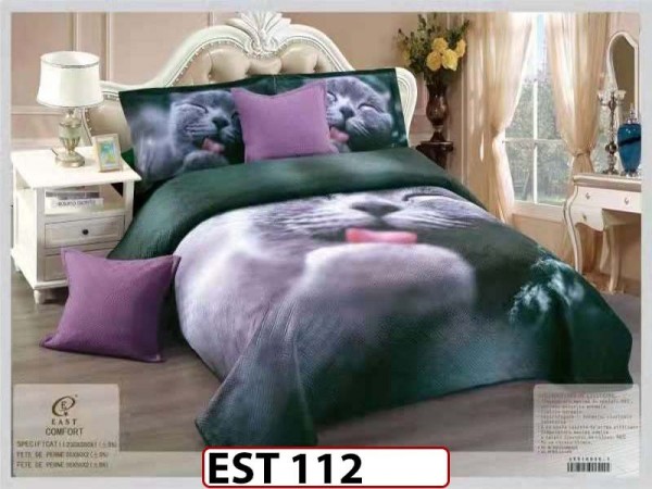 Cuvertura cu 5 piese din Catifea - EST112 Cuvertura cu 5 piese din Catifea - EST112