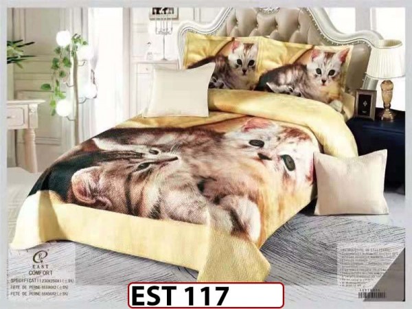 Cuvertura cu 5 piese din Catifea - EST117 Cuvertura cu 5 piese din Catifea - EST117
