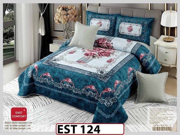 Cuvertura cu 5 piese din Catifea - EST124 Cuvertura cu 5 piese din Catifea - EST124
