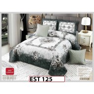 Cuvertura  cu 5 piese din Catifea - EST125