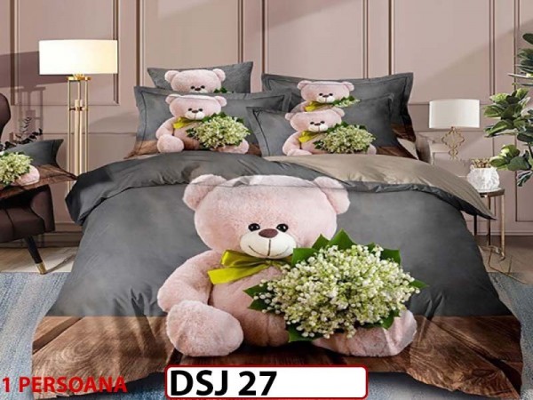 Lenjerie o persoana din Finet 4 piese - DSJ27 Lenjerie o persoana din Finet 4 piese - DSJ27