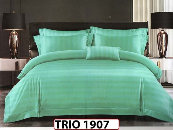 Lenjerie din damasc finetat 6 piese - TRIO1907 Lenjerie din damasc finetat 6 piese - TRIO1907