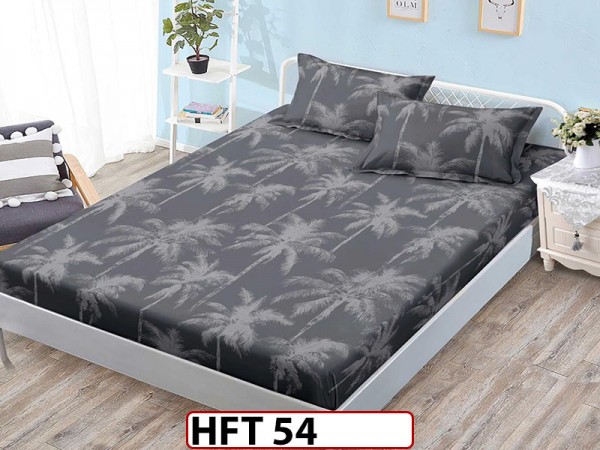Husa de Pat din Finet + 2 Fete de Perne - Saltea 180x200 - Pat 2 Persoane - HFT54 Husa de Pat din Finet + 2 Fete de Perne - Saltea 180x200 - Pat 2 Persoane - HFT54