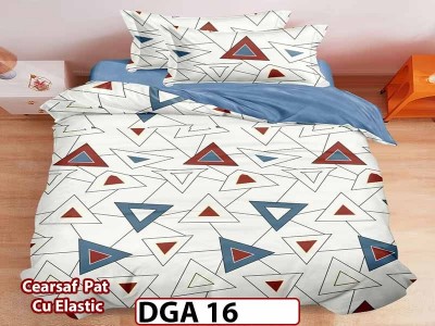 Lenjerie din finet 4 piese 1 Persoana Cearceaf cu Elastec - DGA 16 Lenjerie din finet 4 piese 1 Persoana Cearceaf cu Elastec - DGA 16