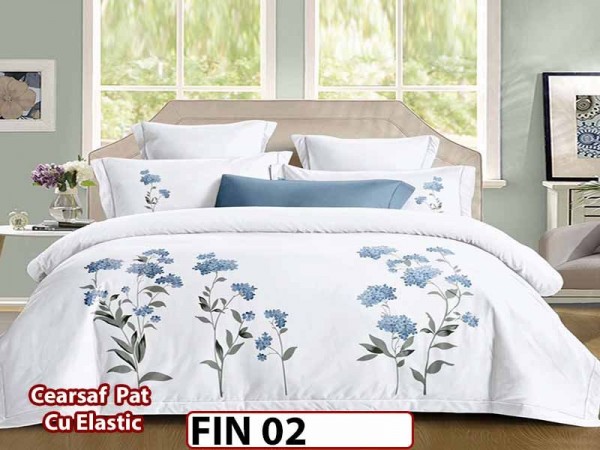 Lenjerie din Finet 4 piese cu elastic - FIN 02 Lenjerie din Finet 4 piese cu elastic - FIN 02