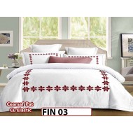 Lenjerie din Finet Elegant 4 piese cu elastic  - FIN 03