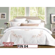 Lenjerie din Finet Elegant 4 piese cu elastic  - FIN 04