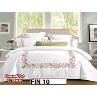 Lenjerie din Finet Elegant 4 piese cu elastic  - FIN 10