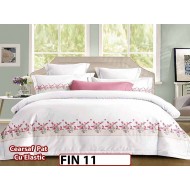 Lenjerie din Finet Elegant 4 piese cu elastic  - FIN 11