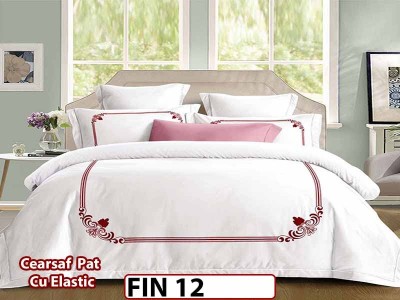 Lenjerie din Finet Elegant 4 piese cu elastic  - FIN 12