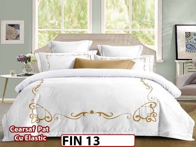 Lenjerie din Finet Elegant 4 piese cu elastic  - FIN 13