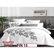 Lenjerie din Finet Elegant 4 piese cu elastic  - FIN 15