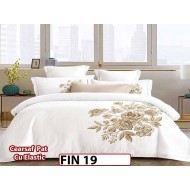 Lenjerie din Finet Elegant 4 piese cu elastic  - FIN 19