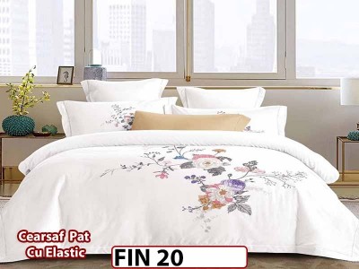 Lenjerie din Finet Elegant 4 piese cu elastic  - FIN 20