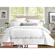 Lenjerie din Finet Elegant 4 piese cu elastic  - FIN 22