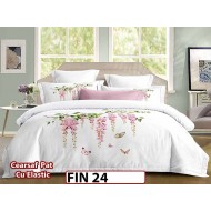 Lenjerie din Finet Elegant 4 piese cu elastic - FIN 24