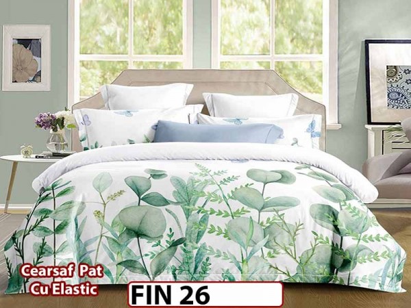 Lenjerie din Finet 4 piese cu elastic - FIN 26 Lenjerie din Finet 4 piese cu elastic - FIN 26