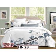 Lenjerie din Finet Elegant 4 piese cu elastic  - FIN 28