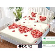 Husa de Pat din Finet + 2 Fete de Perne - Saltea 140x200 - Pat 2 Persoane -HFDC42