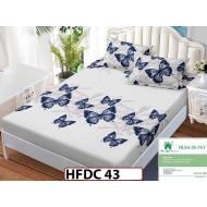 Husa de Pat din Finet + 2 Fete de Perne - Saltea 140x200 - Pat 2 Persoane -HFDC43