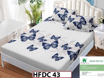 Husa de Pat din Finet + 2 Fete de Perne - Saltea 140x200 - Pat 2 Persoane -HFDC43