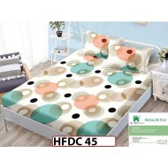 Husa de Pat din Finet + 2 Fete de Perne - Saltea 140x200 - Pat 2 Persoane -HFDC45