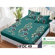 Husa de Pat din Finet + 2 Fete de Perne - Saltea 140x200 - Pat 2 Persoane -HFDC49