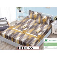 Husa de Pat din Finet + 2 Fete de Perne - Saltea 140x200 - Pat 2 Persoane -HFDC55