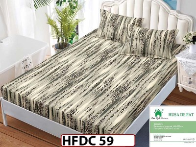 Husa de Pat din Finet + 2 Fete de Perne - Saltea 140x200 - Pat 2 Persoane -HFDC59