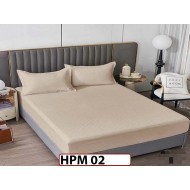 Husa de Pat din Damasc Finetat + 2 Fete de Perne - Saltea 160x200 - HPM 02