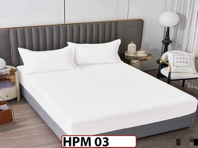 Husa de Pat din Damasc Finetat + 2 Fete de Perne - Saltea 160x200 - HPM 03