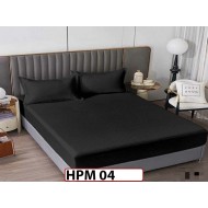 Husa de Pat din Damasc Finetat + 2 Fete de Perne - Saltea 160x200 - HPM 04