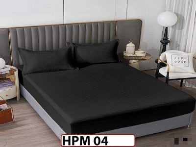 Husa de Pat din Damasc Finetat + 2 Fete de Perne - Saltea 160x200 - HPM 04