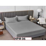 Husa de Pat din Damasc Finetat + 2 Fete de Perne - Saltea 160x200 - HPM 06