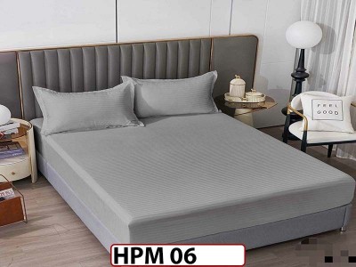 Husa de Pat din Damasc Finetat + 2 Fete de Perne - Saltea 160x200 - HPM 06