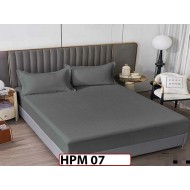 Husa de Pat din Damasc Finetat + 2 Fete de Perne - Saltea 160x200 - HPM 07