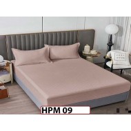 Husa de Pat din Damasc Finetat + 2 Fete de Perne - Saltea 160x200 - HPM 09